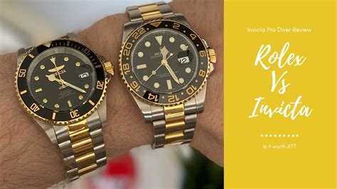 invicta vs fake rolex|rolex vs invicta watches.